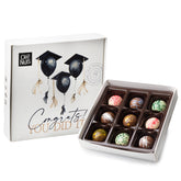 Graduation 9ct Truffle Dairy Chocolate Box Gift