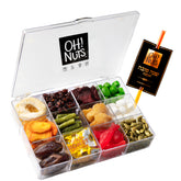 Rosh Hashanah "Simonim Tovim" Lucite Sectional Gift Basket