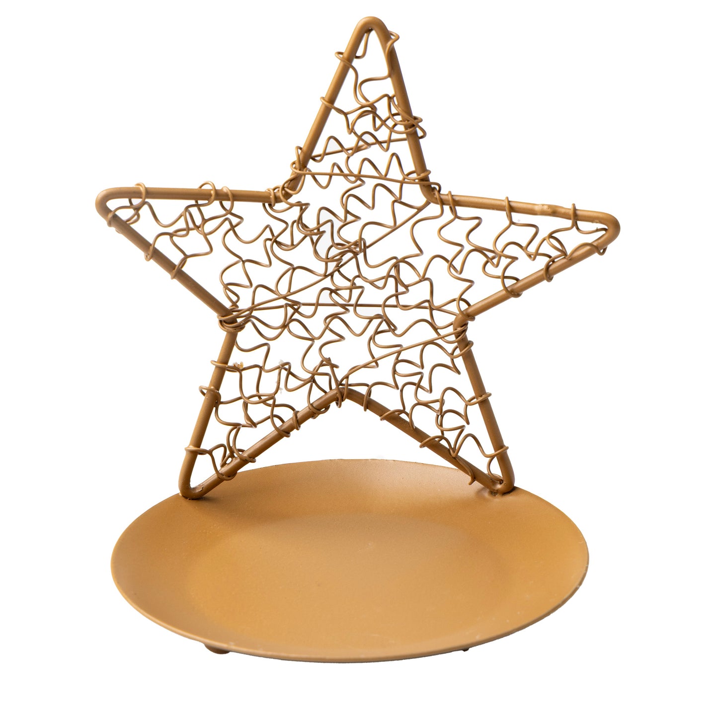 Rosh Hashanah Twisted Star Shape Dish Gift Basket