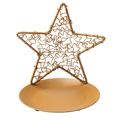 Rosh Hashanah Twisted Star Shape Dish Gift Basket