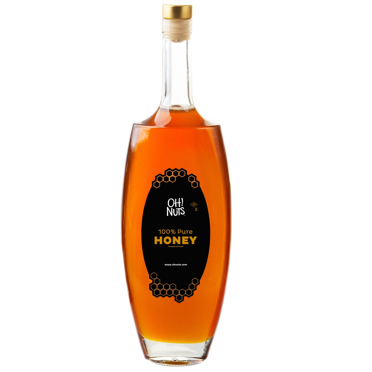 Rosh Hashanah Shefa Brachot Shana Tova Holiday Gift Honey Bottle - 34oz