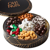 Gourmet Chocolate Round Gift Tin