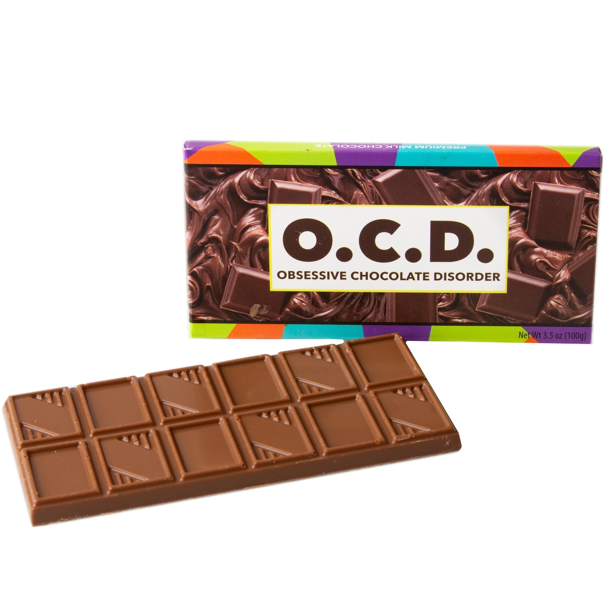 Obsessive Chocolate Disorder' Humor Chocolate Bar Favor