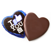 I Like You' Dark Belgian Chocolate Messgage Heart