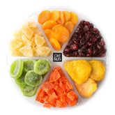 Tu BiShvat Six Section Dried Fruit Gift Tray Platter