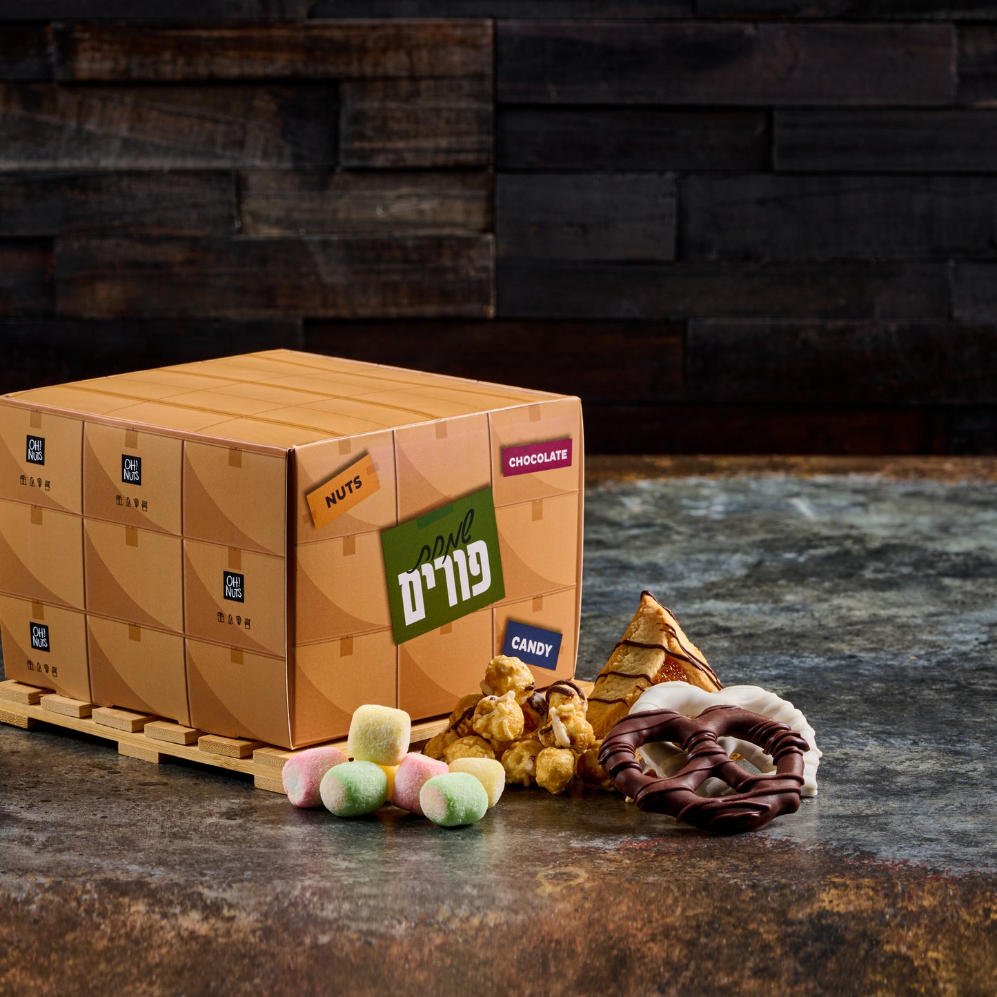 Purim Pallet of Joy Mishloach Manos