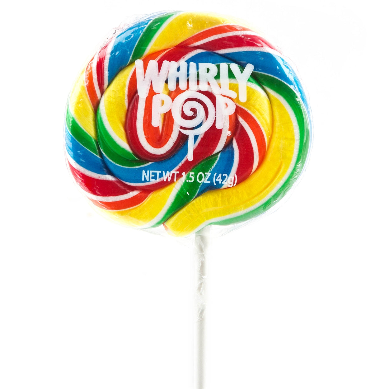Rainbow Swirl Whirly Pops