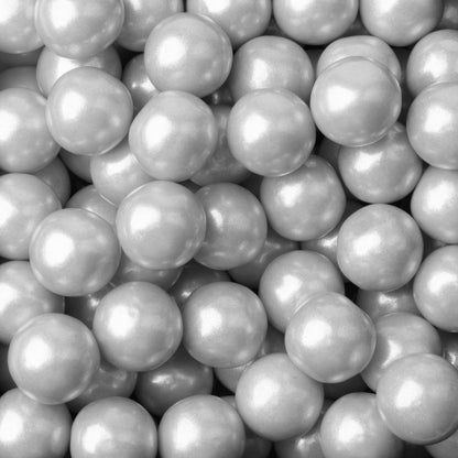 Silver Shimmer Pearl Gumballs
